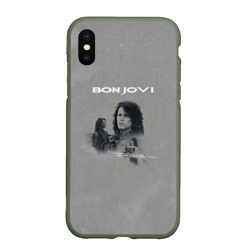 Чехол для iPhone XS Max матовый Bon Jovi