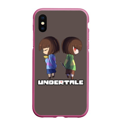 Чехол для iPhone XS Max матовый Undertale