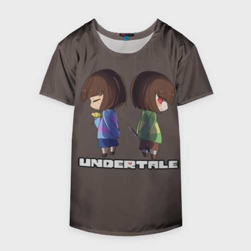 Накидка на куртку 3D Undertale, цвет 3D печать - фото 4