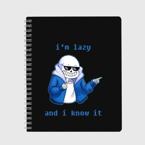 Тетрадь Undertale