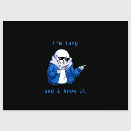 Поздравительная открытка Undertale