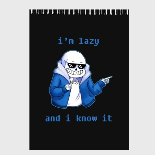 Скетчбук Undertale
