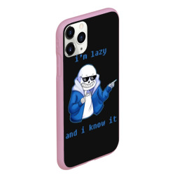 Чехол для iPhone 11 Pro Max матовый Undertale - фото 2