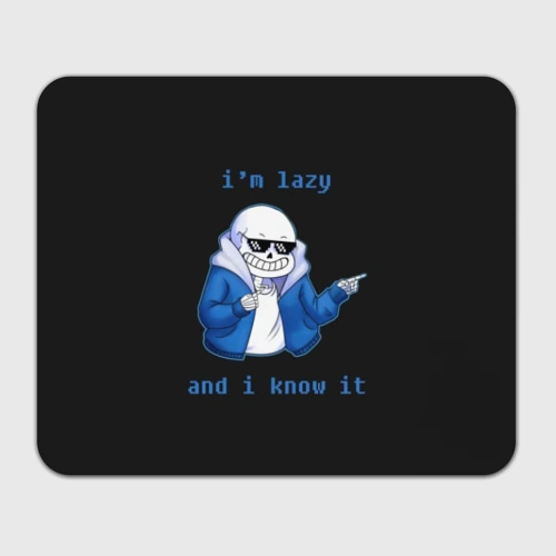 Прямоугольный коврик для мышки Undertale