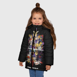 Зимняя куртка для девочек 3D Undertale - фото 2