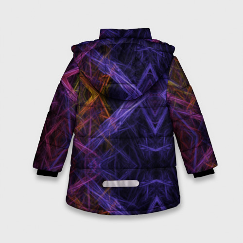 Зимняя куртка для девочек 3D Rocket League, цвет черный - фото 2