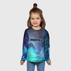 Детский лонгслив 3D Undertale - фото 2