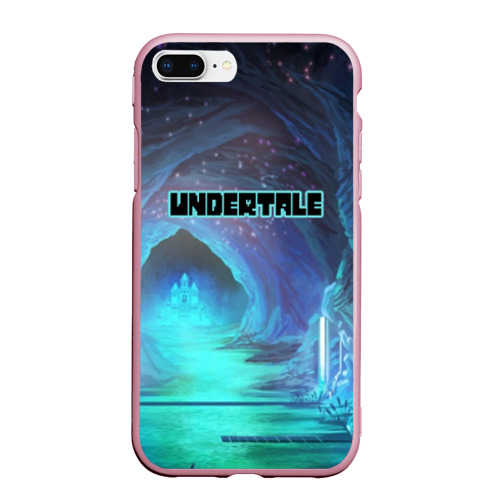 Чехол для iPhone 7Plus/8 Plus матовый Undertale, цвет розовый