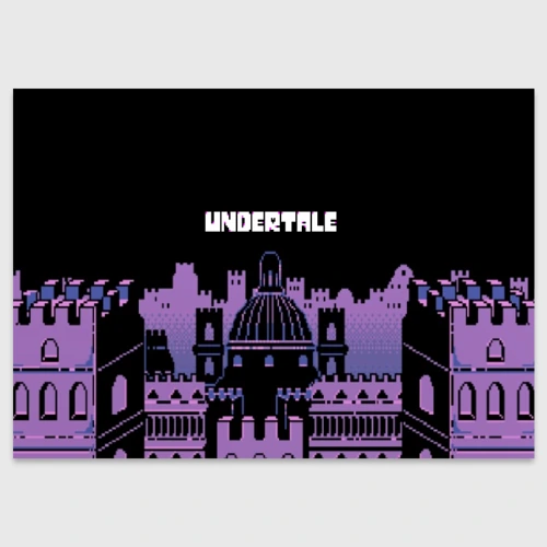 Поздравительная открытка Undertale