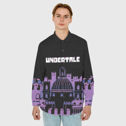 Мужская рубашка oversize 3D Undertale - фото 2