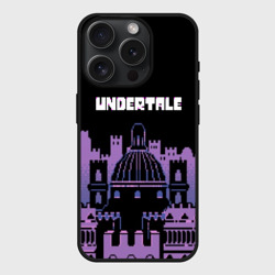 Чехол силиконовый для Apple iPhone 15 Pro матовый Undertale
