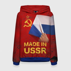 Женская толстовка 3D Made IN USSR