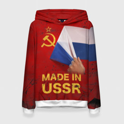 Женская толстовка 3D Made IN USSR