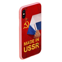 Чехол для iPhone XS Max матовый Made IN USSR - фото 2
