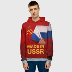 Мужская толстовка 3D Made IN USSR - фото 2