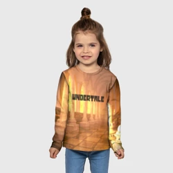 Детский лонгслив 3D Undertale - фото 2