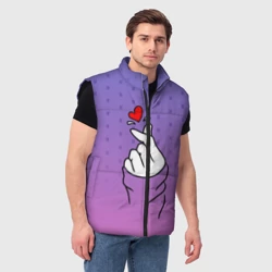 Мужской жилет утепленный 3D K-POP BTS - фото 2