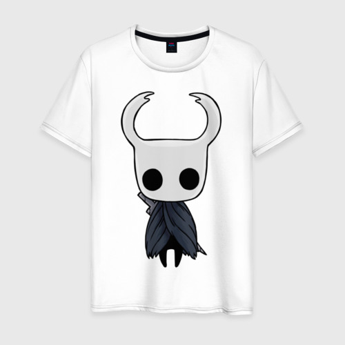 Мужская футболка хлопок Hollow Knight, цвет белый