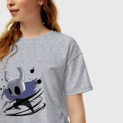 Женская футболка хлопок Oversize Hollow Knight - фото 2
