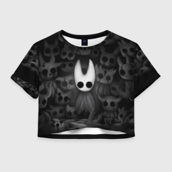 Женская футболка Crop-top 3D Hollow Knight