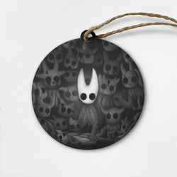 Деревянная игрушка круг Hollow Knight