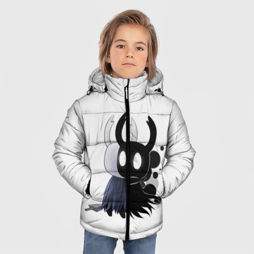 Зимняя куртка для мальчиков 3D Hollow Knight, цвет черный - фото 3