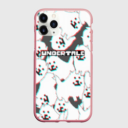 Чехол для iPhone 11 Pro Max матовый Undertale Надоедливый пёс