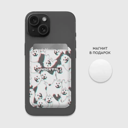 Картхолдер Magsafe магнитный Undertale Надоедливый пёс - фото 2