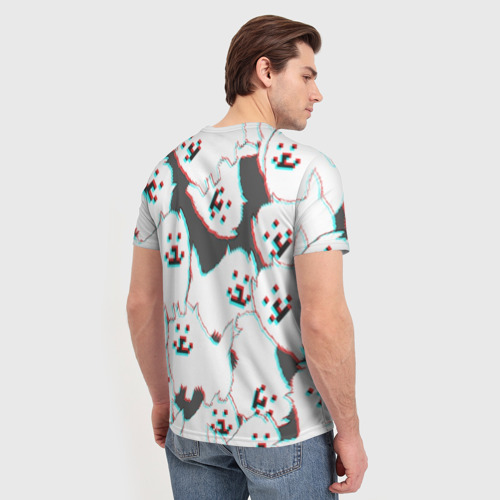Мужская футболка 3D Undertale Надоедливый пёс, цвет 3D печать - фото 4