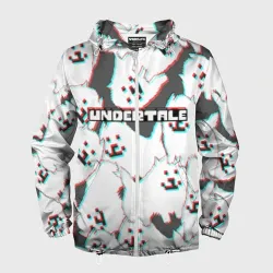 Мужская ветровка 3D Undertale Надоедливый пёс