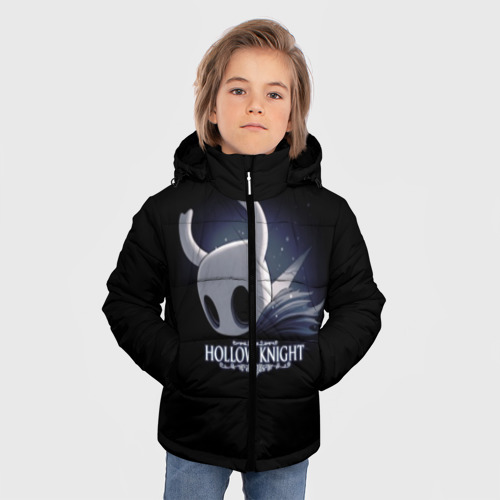 Зимняя куртка для мальчиков 3D Hollow Knight, цвет светло-серый - фото 3