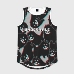 Мужская спортивная майка 3D Undertale Надоедливый пёс