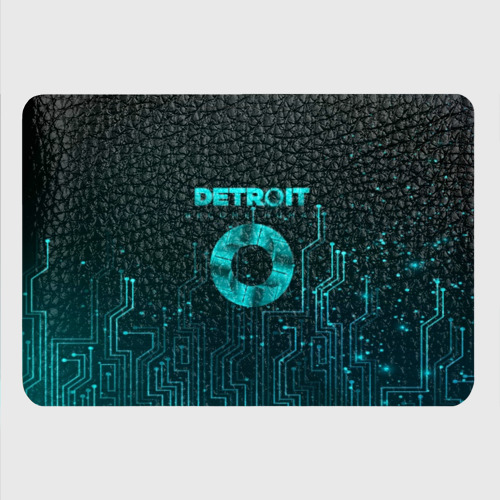 Картхолдер с принтом Detroit: Вecome Human, цвет черный - фото 4
