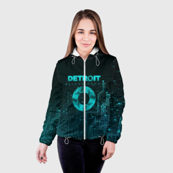 Женская куртка 3D Detroit: Вecome Human - фото 2