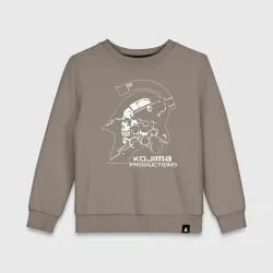 Детский свитшот хлопок Kojima productions люденс Death Stranding
