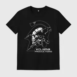 Мужская футболка хлопок Kojima productions люденс Death Stranding