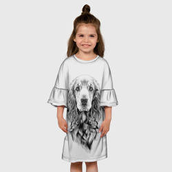 Детское платье 3D Кокер спаниель - фото 2