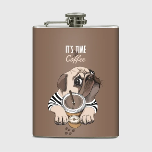 Фляга It is time for coffee