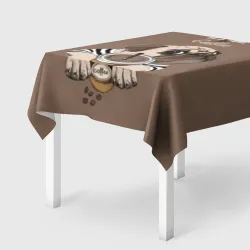 Скатерть 3D It is time for coffee