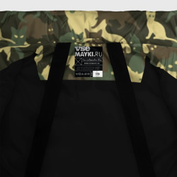 Куртка с принтом Кошачий камуфляж для любого человека, вид спереди №5. Цвет основы: черный