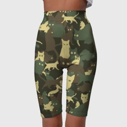 Велосипедки 3D Кошачий камуфляж - фото 2