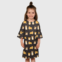 Детское платье 3D Корги - фото 2