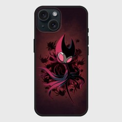 Чехол силиконовый для Apple iPhone 15 матовый Hollow Knight