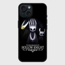 Чехол силиконовый для Apple iPhone 15 матовый Hollow Knight