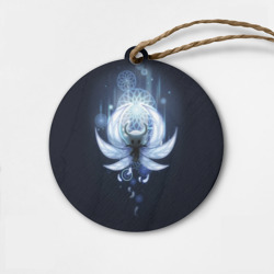 Деревянная игрушка круг Hollow Knight