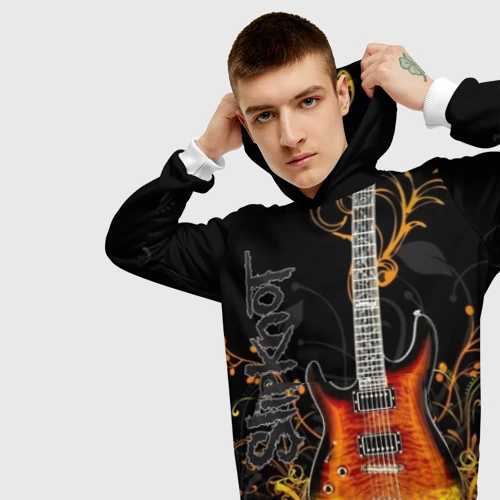 Мужская толстовка 3D с принтом Slipknot, вид сбоку #3