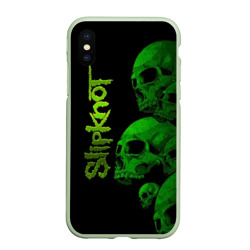 Чехол для iPhone XS Max матовый Slipknot