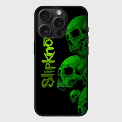 Чехол силиконовый для Apple iPhone 15 Pro матовый Slipknot