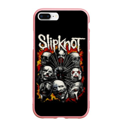 Чехол для iPhone 7Plus/8 Plus матовый Slipknot