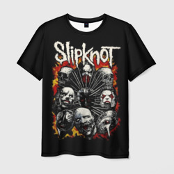 Мужская футболка 3D Slipknot